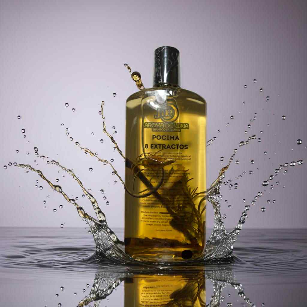"Pócima 8 Extractos" Shampoo Natural Revitalizante