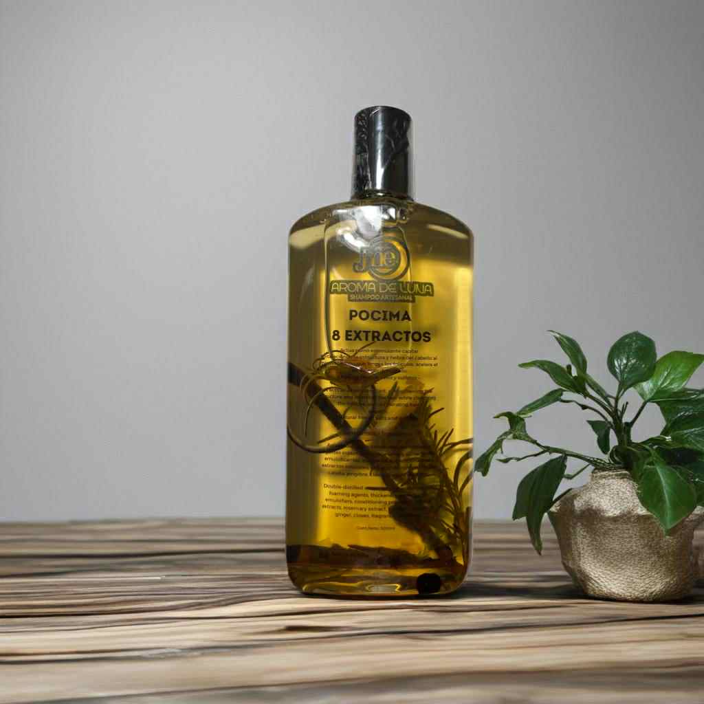 "Pócima 8 Extractos" Shampoo Natural Revitalizante